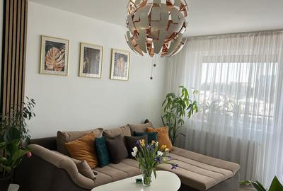 Apartament cu 2 camere mobilat utilat, cu loc de parcare parcare, zona Coresi - 1