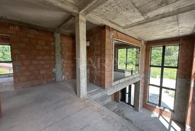 Casă cu arhitectura contemporana, terasă panoramică, zona verde. - 3