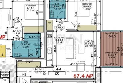 REA1024484 Apartament Modern 2 Camere I One Verdi Park I Floreasca - 8