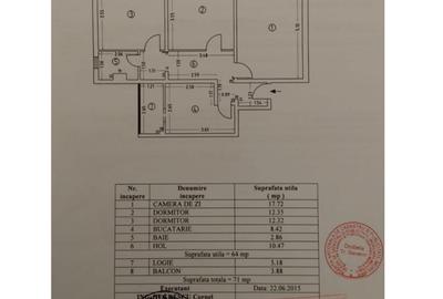 Apartament 3 camere de vânzare – Etaj 2 – Preț atractiv - 10