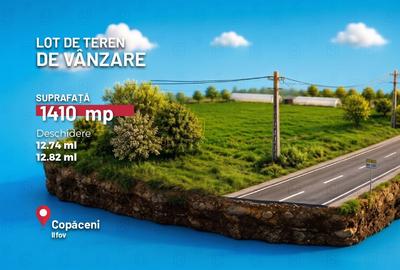Teren Construcții intravilan de 705 mp, în Copăceni