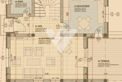 Casa noua inviduala 4 camere 2 bai teren 460 mp Cristian Sibiu - 12