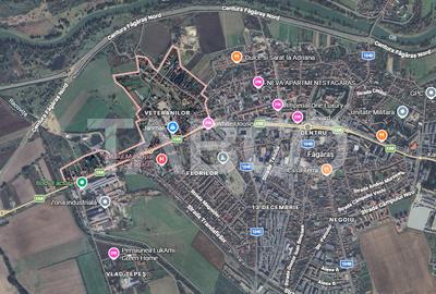 Teren Construcții intravilan de 500 mp, în Făgăraș