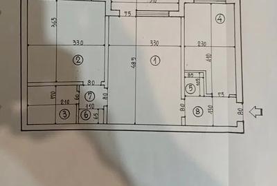 Apartament 2 camere de vanzare Veteranilor - 1