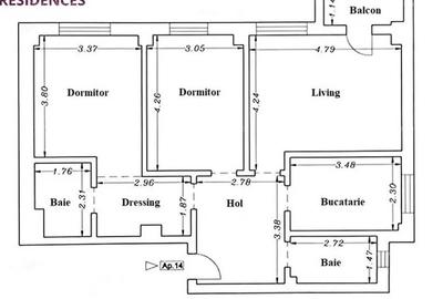 APARTAMENT 3 CAMERE | ZONA COMPOZITORI | LOC DE PARCARE INCLUS - 8
