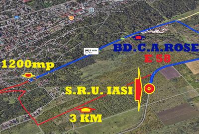 Teren Construcții intravilan de 1200 mp, în Semicentral