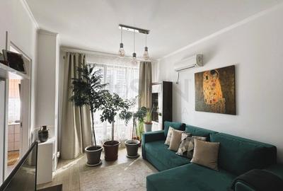 Apartament cu 2 camere semidecomandat, mobilat în Aviației