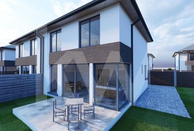 Casa 4 camere 3 bai singur in curte zona Selimbar Sibiu de vanzare - 7