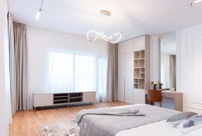 Penthouse, 253 mp, 4 camere, 3 bai, 2 parcari, terasa, centrala, ac, Tunari - 2