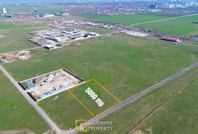 Teren logistic de vânzare 5.000 mp – acces Centura Arad | PUZ aprobat - 2