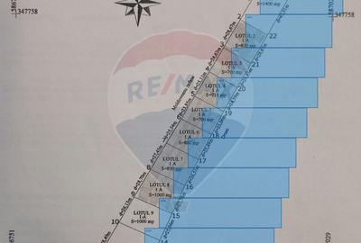 Oportunitate dezvoltare: 10.032 mp cu front la lac, lotizat - 1