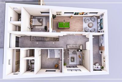 Vilă exclusivistă Balotești –300 mp utili | Teren 900 mp | Garaj dublu - 9