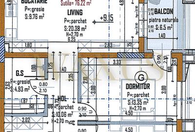 Apartamente semifinisate de 3 camere - bloc nou - parcare - Marasti - 2
