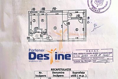 Apartament 2 camere 42 mp renovat cartier Smirodava Roman - 12