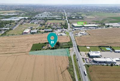 Teren 7653mp cu PUZ aprobat DN Arad Oradea - 1