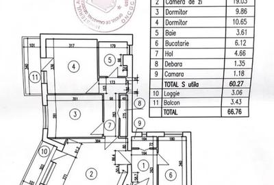 Tineretului- Trestiana- Apartament 3 camere - 7