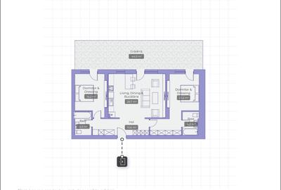 Apartament 3 Camere + Gradina 44 MP Arqa Jolie Village Pipera - 8
