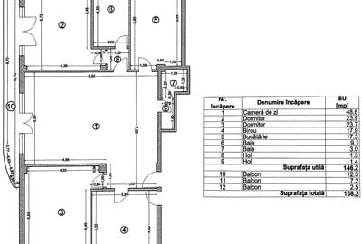 Apartament de vanzare – Strada Alexandru Puskin – Zona Primaverii – 146 mp - 7