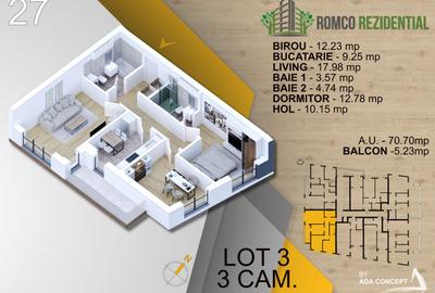 Apartament de vanzare Sector 3 Theodor Pallady 3 camera