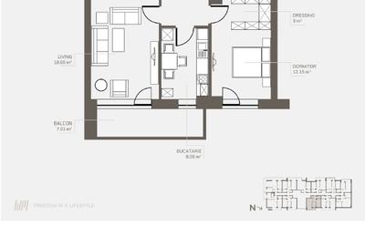Dezvoltator, Apartament doua camere , Welmont/Rokman - 6