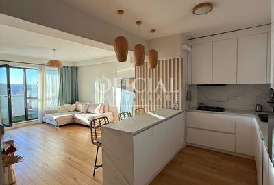 Apartament cu 2 camere semidecomandat, mobilat în Zorilor