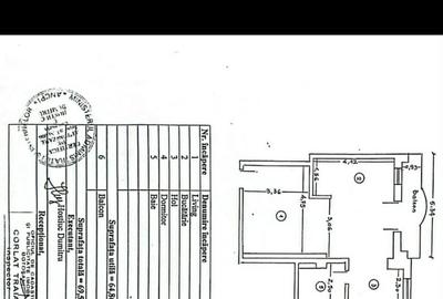 Apartament cu 2 camere decomandat în Central