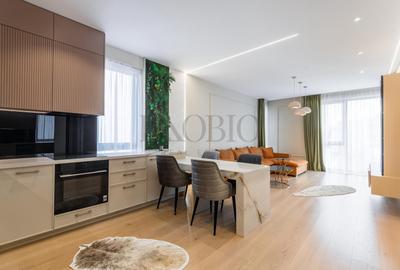 Apartament cu 3 camere decomandat, mobilat în Herăstrău