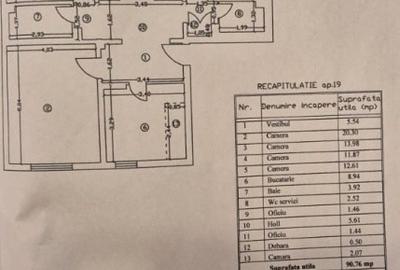 Apartament cu 4 camere decomandat în Doamna Ghica