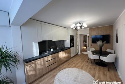 Apartament cu 3 camere semidecomandat, mobilat în Grigorescu