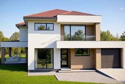 Proiect NOU!!! Casă individuală cu garaj Feleacu Cluj, 700mp teren - 4
