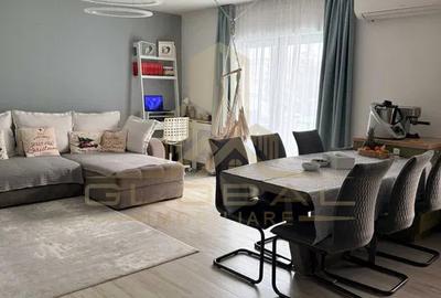 Apartament cu 2 camere semidecomandat, mobilat în Bună Ziua