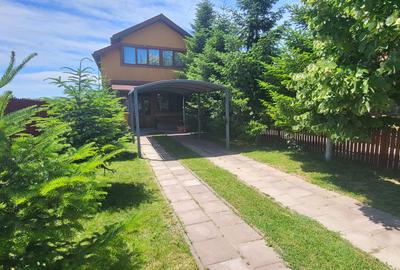 Mihailesti l Casa de vanzare din lemn  P+M 2008 l 220 Mp Utili l 800 Mp Teren l - 1