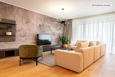 Apartament cu 3 camere semidecomandat în Pipera