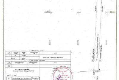 Teren intravilan 5000 mp de vânzare   Cheiul Dâmboviței apropiere A2 - 11