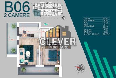 Apartament cu 2 camere decomandat în Theodor Pallady