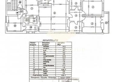 Apartament 4 camere Aviatorilor | Imobil 2024 | Loc de parcare - 23
