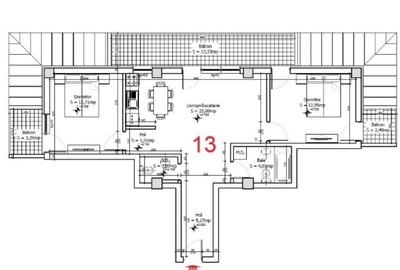 Apartament 3 camere 2 locuri parcare Complex Maramures, Otopeni - 5