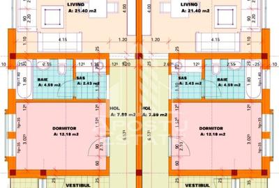 Duplex de vanzare despartit cu zid dublu,in Urseni - 8