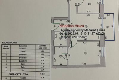 Nou 3 camere mobilat utilat Novum - 15