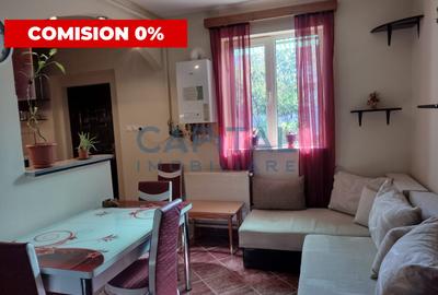 Garsonieră semidecomandată, mobilată în Gruia