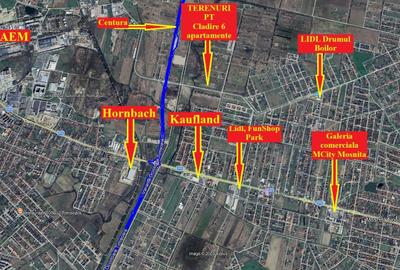 Teren pentru cladire cu 6ap - Acces la Drumul Boilor - Mosnita - 100e/mp+TVA - 6