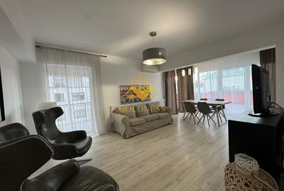 Apartament cu 4 camere semidecomandat, mobilat în Bună Ziua