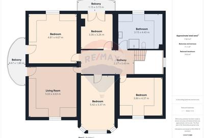 Vilă în zona Glăjărie, 10 camere, Sp + E + M, teren 2789 mp - 8