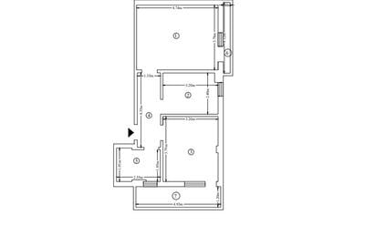 Etaj 2, 2 camere, 56mp // COMISION 0% - 1