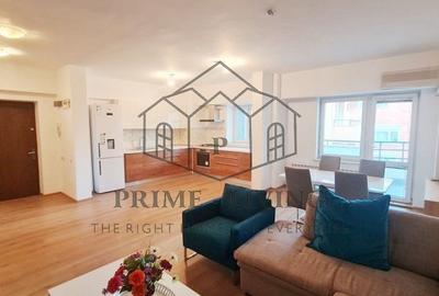 Apartament cu 3 camere semidecomandat, mobilat în Herăstrău