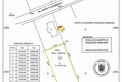 Teren Intravilan 1.188 mp total - Parcelabil - Otopeni Odaile | Str. VERONICA - 3