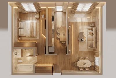 Apartament 2 camere decomandat | Ansambu Privat TVA inclus - 12
