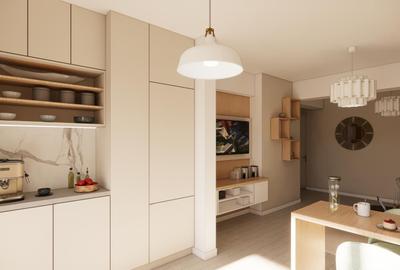 Apartament cu 2 camere semidecomandat, mobilat în Berceni