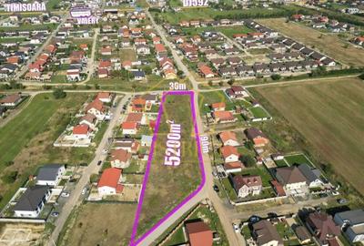 Teren Construcții intravilan de 5200 mp, în Moșnița Nouă
