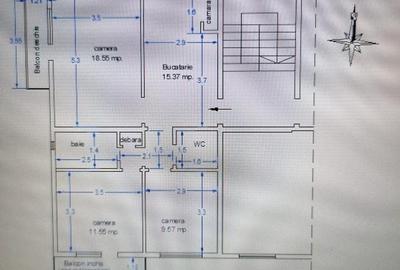 Apartament 3 camere zona Titulescu - 1